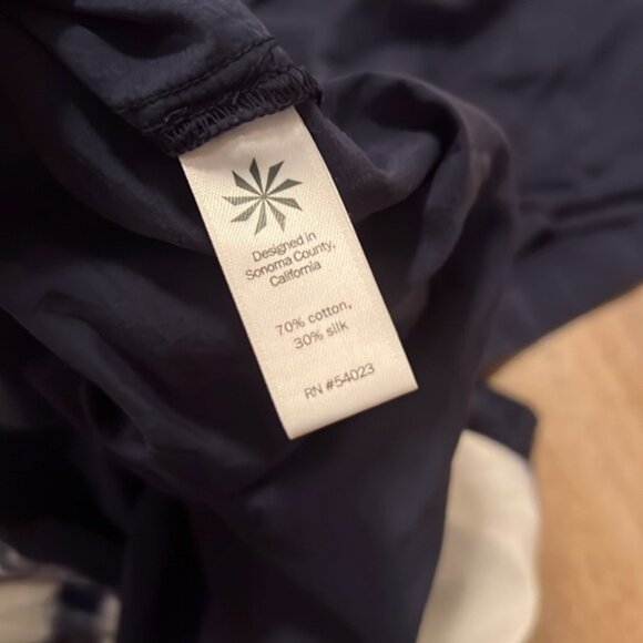 Athleta Dress Womens Small Navy Button up - Picture 8 of 11